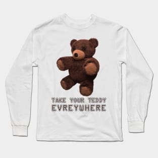 3d teddy bear Long Sleeve T-Shirt